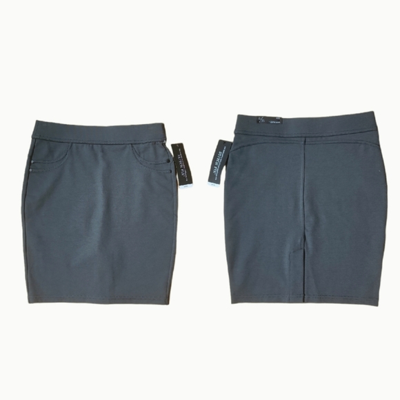 NWT Liverpool Stitch Fix Charcoal Grey Pencil Skirt Size 0/25 - Picture 1 of 10